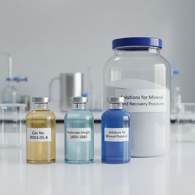 خرید CAS No 9003-05-8 فلوتاسیون واکنش دهنده وزن مولکولی 1600 تا 1800 راه حل برای فلوتاسیون و بازیابی معادن online manufacture